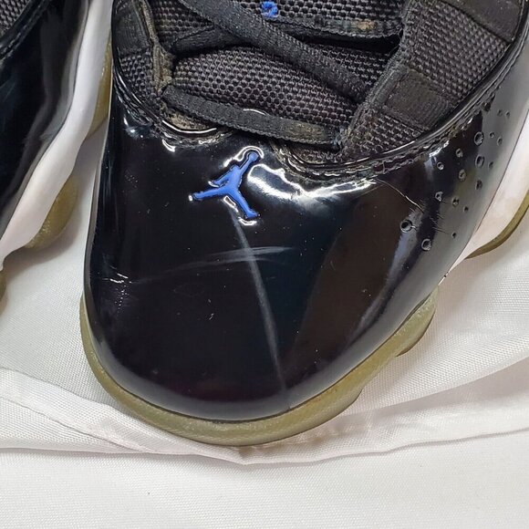 Nike Air Jordan 6 Rings Men Size 8 322992-016 Space Jam black Blue Shoes - Picture 5 of 16